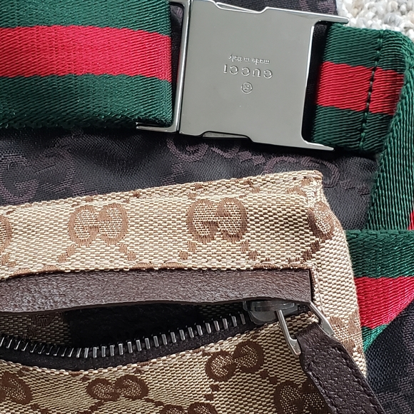 Gucci GG Canvas Double Pocket Mini Bag - Picture 10 of 10